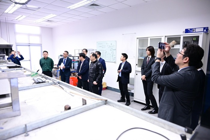 參觀消防學系實驗室