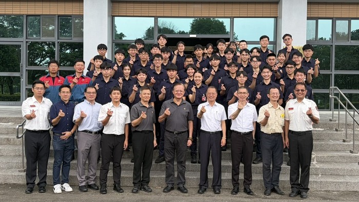 中央警察大學消防學系92期1隊、93期1隊暑假實習開訓典禮大合照